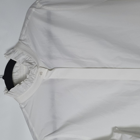 Ralph Lauren Purple Label Andresa Cotton Broadcloth Shirt - Picture 11 of 12